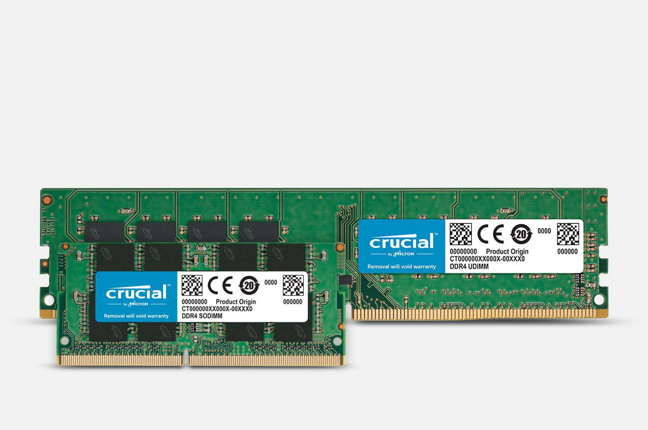 Crucial 32GB Kit (2x16GB) DDR4-3200 UDIMM | CT2K16G4DFRA32A 